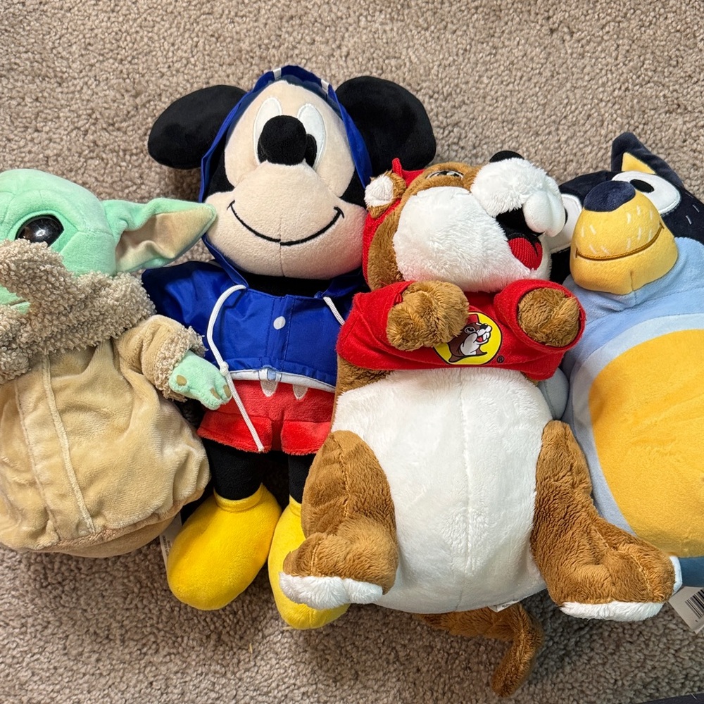 Plush Toy Set - Multicolor